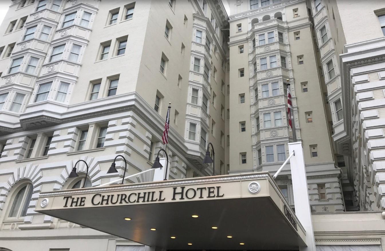 เชอร์ชิล โฮเต็ล เนียร์ เอสบาสซี โรว์ Hotel วอชิงตัน ภายนอก รูปภาพ